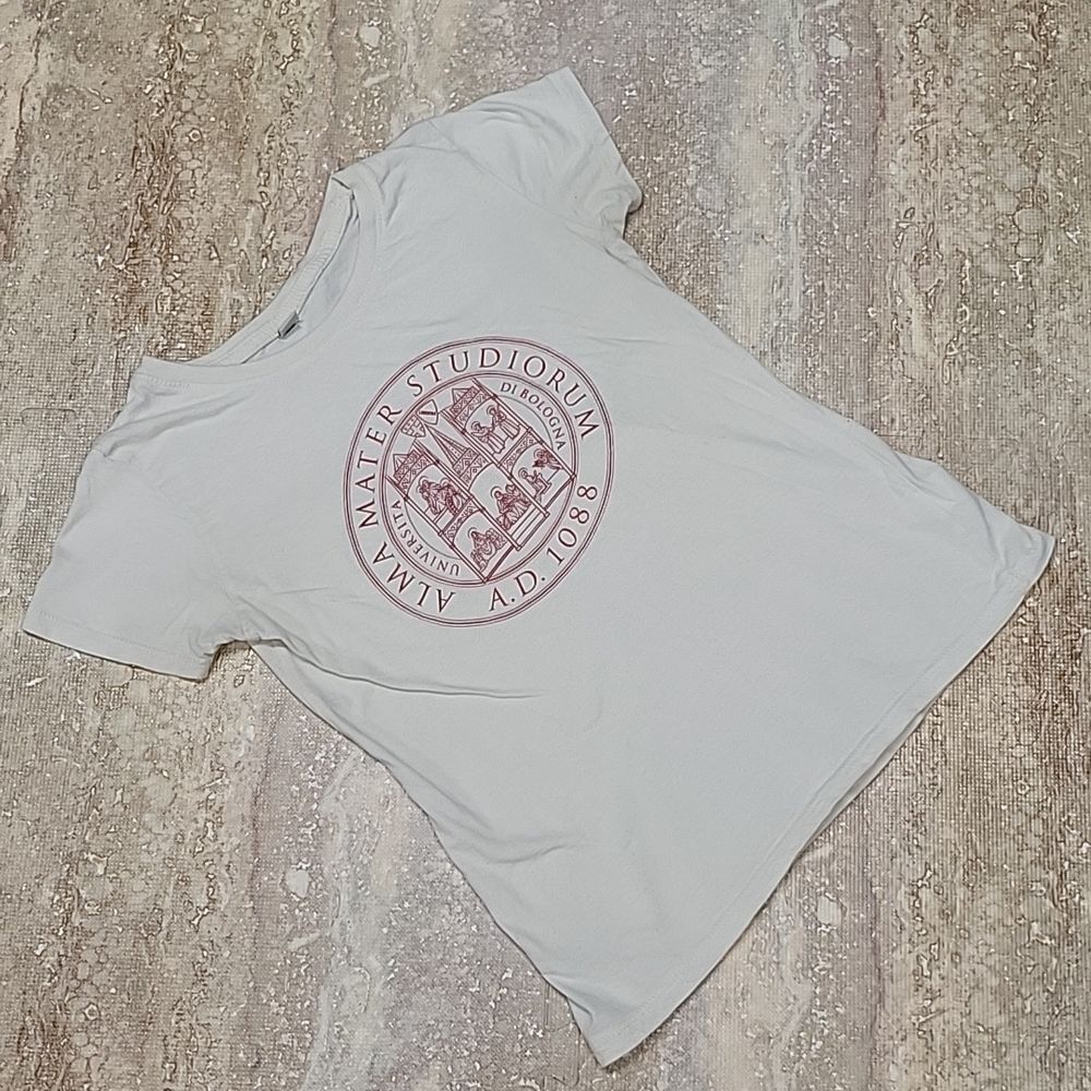 MANTISWORLD YOUTH UNIVERSITY OF BOLOGNA ITALY TEE SIZE SMALL